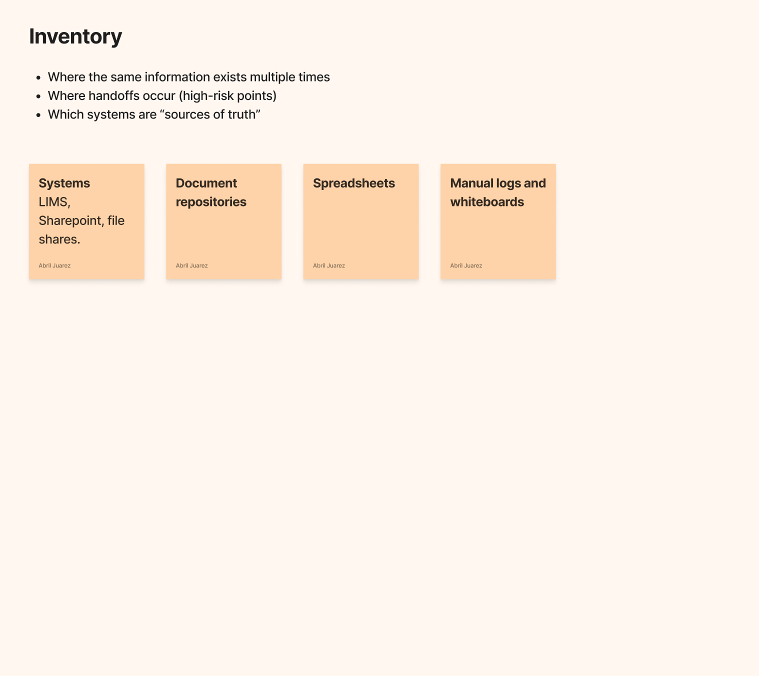 Inventory
